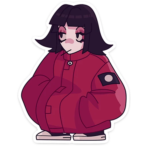 Sticker Кортни