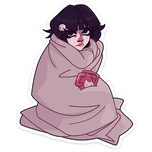 Sticker from the "Кортни" sticker pack