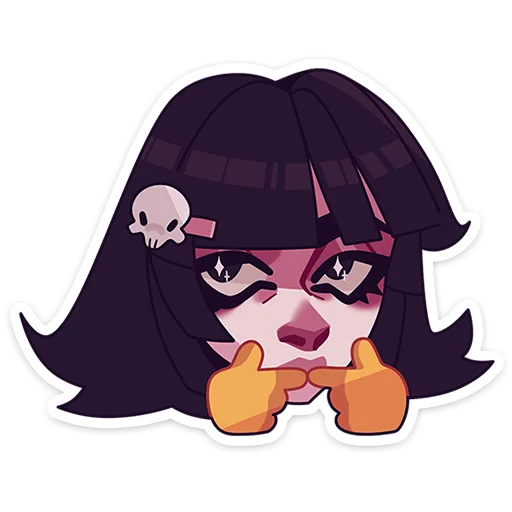 Sticker from the "Кортни" sticker pack