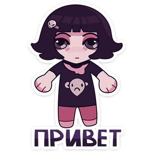 Sticker Кортни