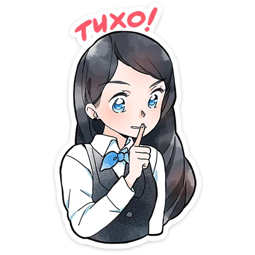 Sticker from the "Полина" sticker pack