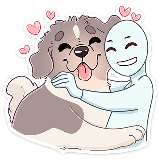 Sticker from the "Дуняша" sticker pack