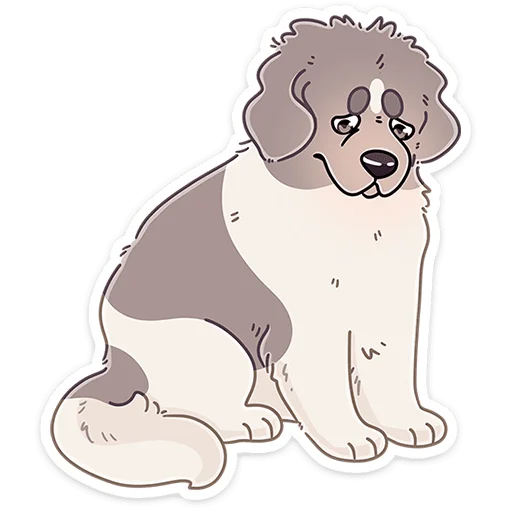 Sticker from the "Дуняша" sticker pack