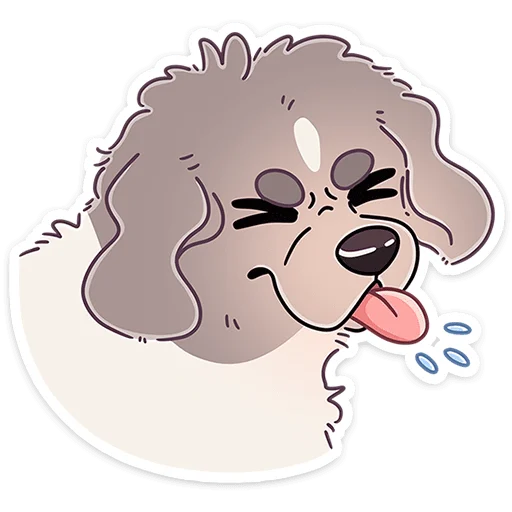 Sticker from the "Дуняша" sticker pack