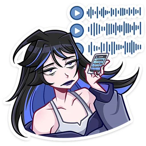 Sticker from the "Леся" sticker pack