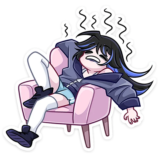 Sticker from the "Леся" sticker pack