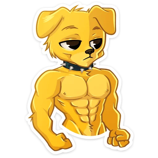 Sticker from the "Голден" sticker pack