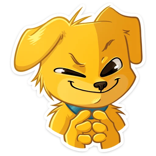 Sticker from the "Голден" sticker pack