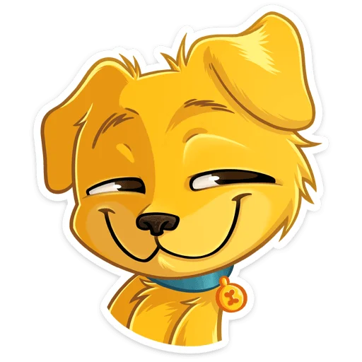 Sticker from the "Голден" sticker pack