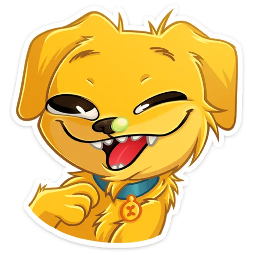 Sticker from the "Голден" sticker pack