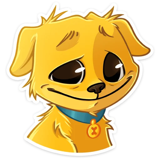 Sticker from the "Голден" sticker pack