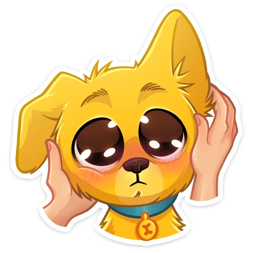 Sticker from the "Голден" sticker pack