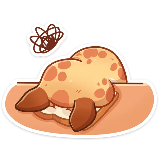 Sticker from the "Мелвин" sticker pack