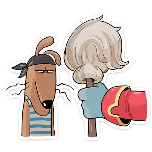 Sticker from the "Экипаж Горгонзолы без надписей" sticker pack