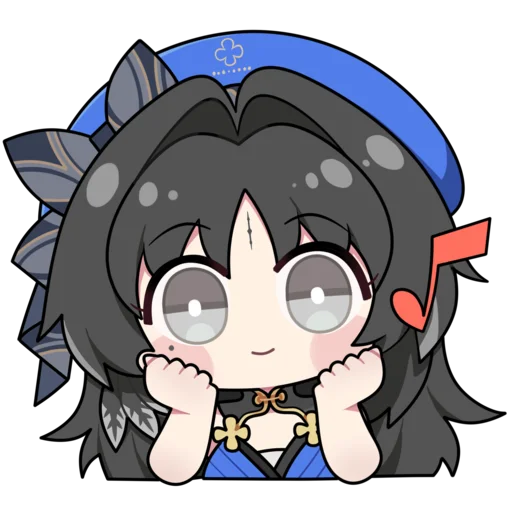 Sticker from the "wuwadiscord" sticker pack