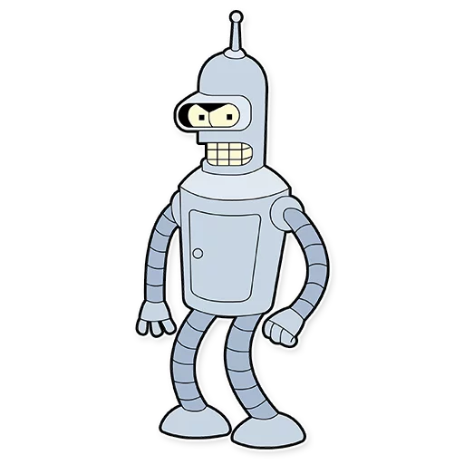 Sticker from the "Futurama" sticker pack