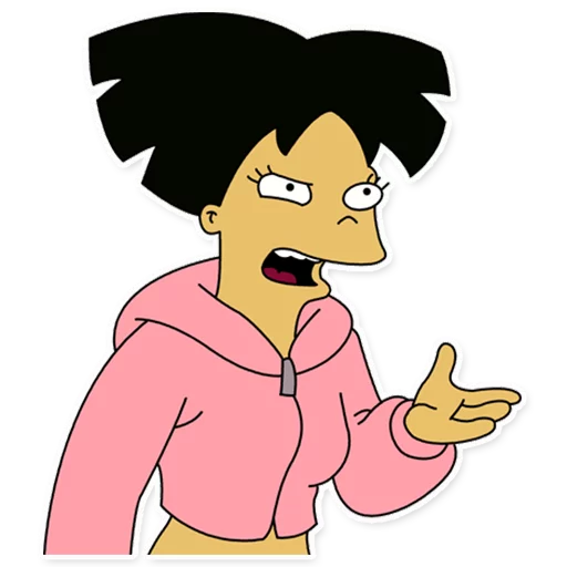 Sticker from the "Futurama" sticker pack