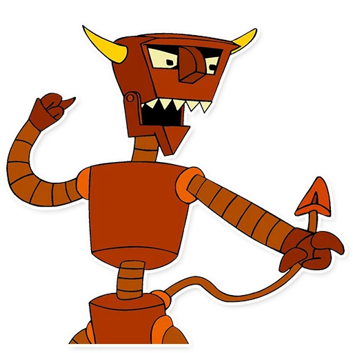 Sticker from the "Futurama" sticker pack