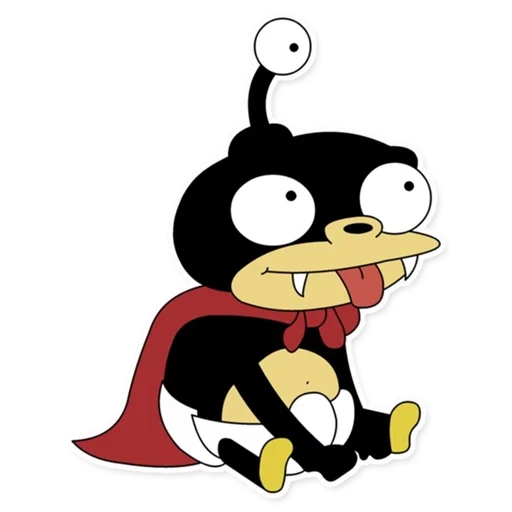 Sticker from the "Futurama" sticker pack