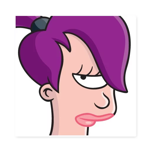 Sticker from the "Futurama" sticker pack