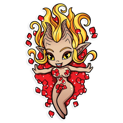 Sticker from the "Kinky demons -" sticker pack