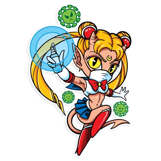 Sticker from the "Kinky demons -" sticker pack