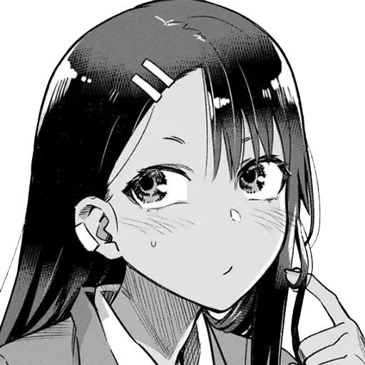 Sticker from the "Please don't bully me, Nagatoro-san" sticker pack