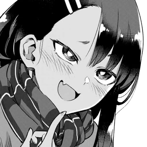 Sticker from the "Please don't bully me, Nagatoro-san" sticker pack