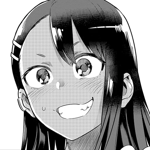 Sticker from the "Please don't bully me, Nagatoro-san" sticker pack