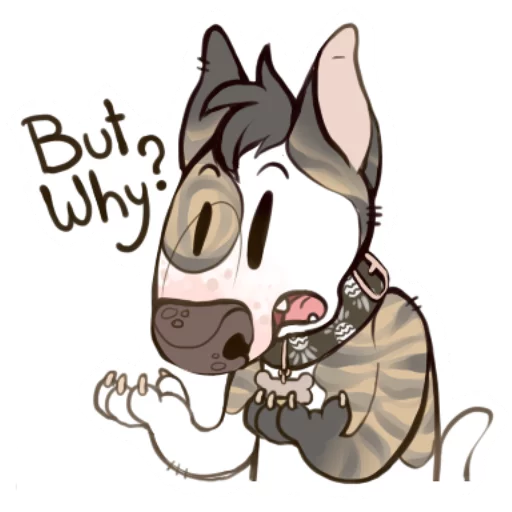 Sticker from the "eggdog" sticker pack