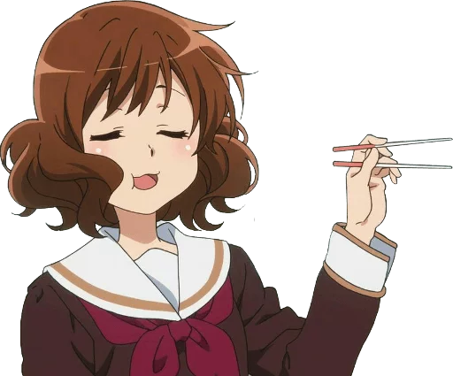 Sticker from the "Kumiko" sticker pack