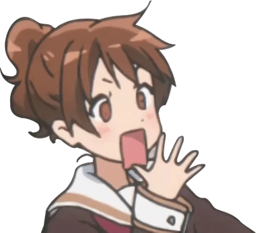 Sticker from the "Kumiko" sticker pack