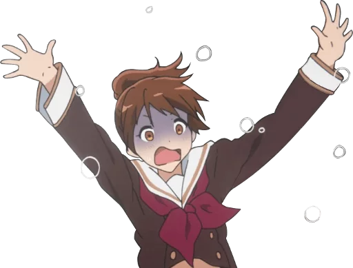 Sticker from the "Kumiko" sticker pack