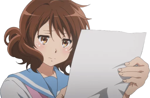 Sticker from the "Kumiko" sticker pack