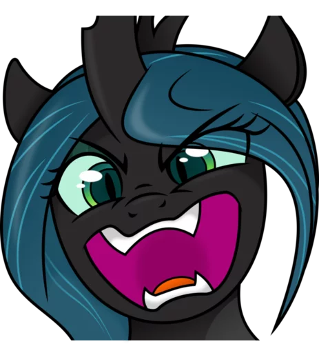 Sticker from the "Queen Chrysalis 2" sticker pack