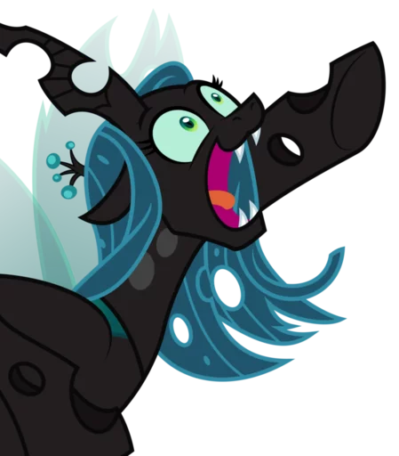 Sticker from the "Queen Chrysalis 2" sticker pack