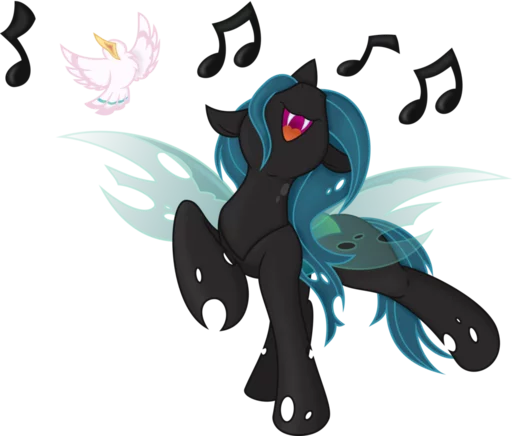 Sticker from the "Queen Chrysalis 2" sticker pack