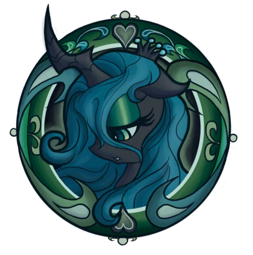 Sticker from the "Queen Chrysalis 2" sticker pack