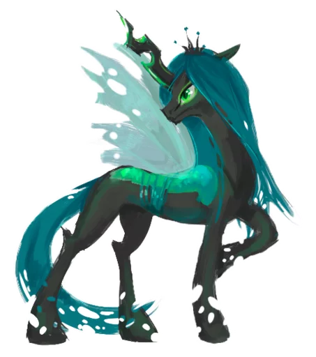 Sticker from the "Queen Chrysalis 2" sticker pack