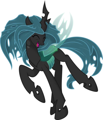 Sticker from the "Queen Chrysalis 2" sticker pack