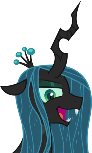 Sticker from the "Queen Chrysalis 2" sticker pack