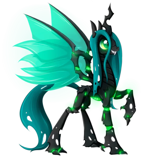 Sticker from the "Queen Chrysalis 2" sticker pack