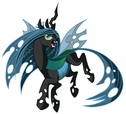 Sticker from the "Queen Chrysalis 2" sticker pack