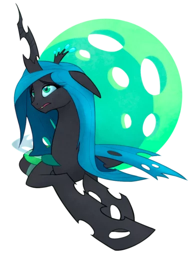 Sticker from the "Queen Chrysalis 2" sticker pack