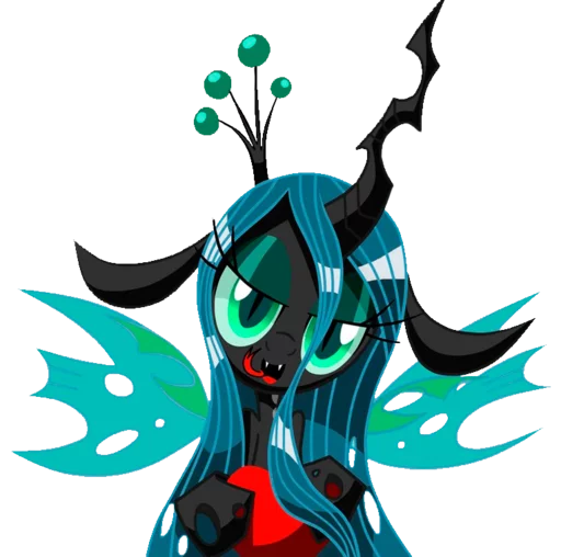 Sticker from the "Queen Chrysalis 2" sticker pack