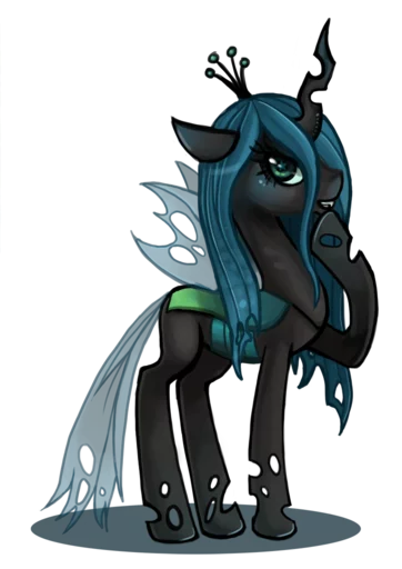 Sticker from the "Queen Chrysalis 2" sticker pack