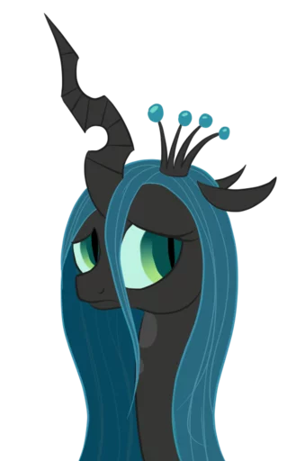 Sticker from the "Queen Chrysalis 2" sticker pack