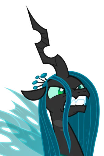 Sticker from the "Queen Chrysalis 2" sticker pack