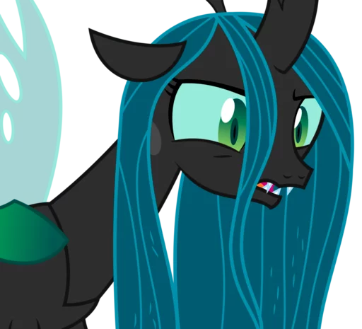 Sticker from the "Queen Chrysalis 2" sticker pack