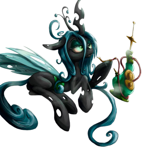 Sticker from the "Queen Chrysalis 2" sticker pack